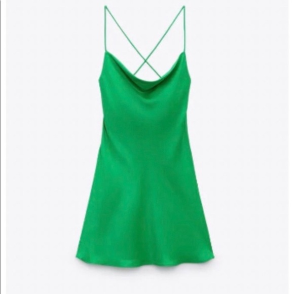 Zara Dresses & Skirts - NWT Zara Satin Mini Dress